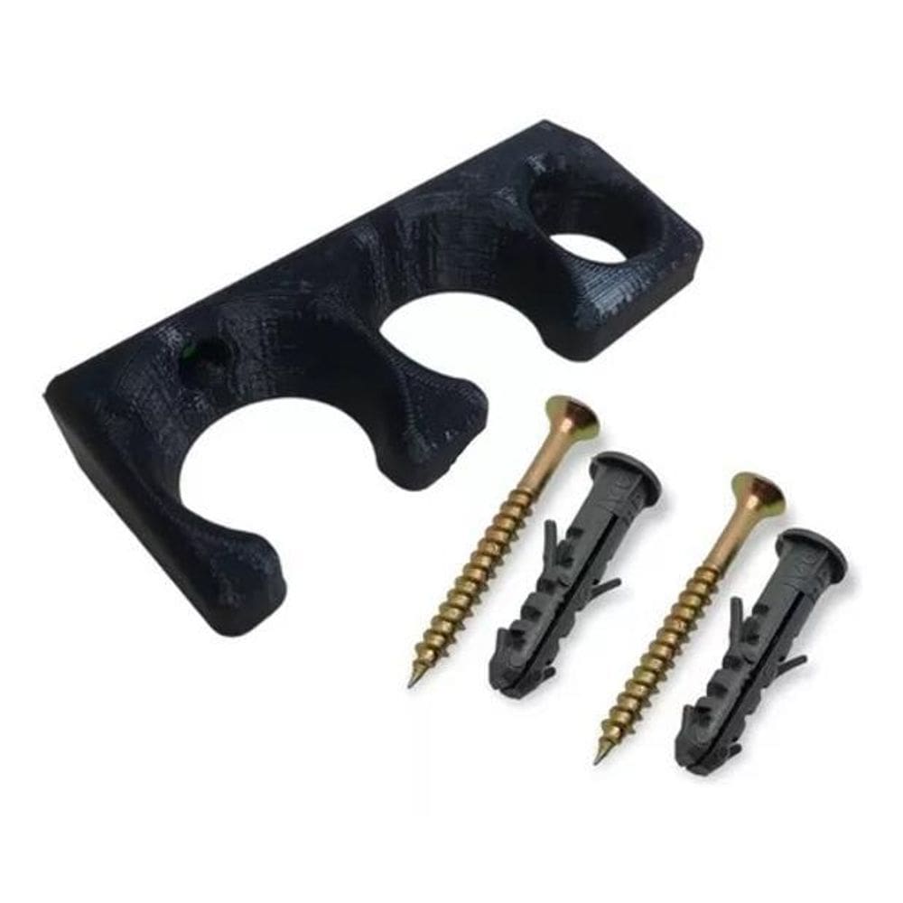 Suporte Parede Mixer Britânia Bmx400P Tres Cavidades Preto