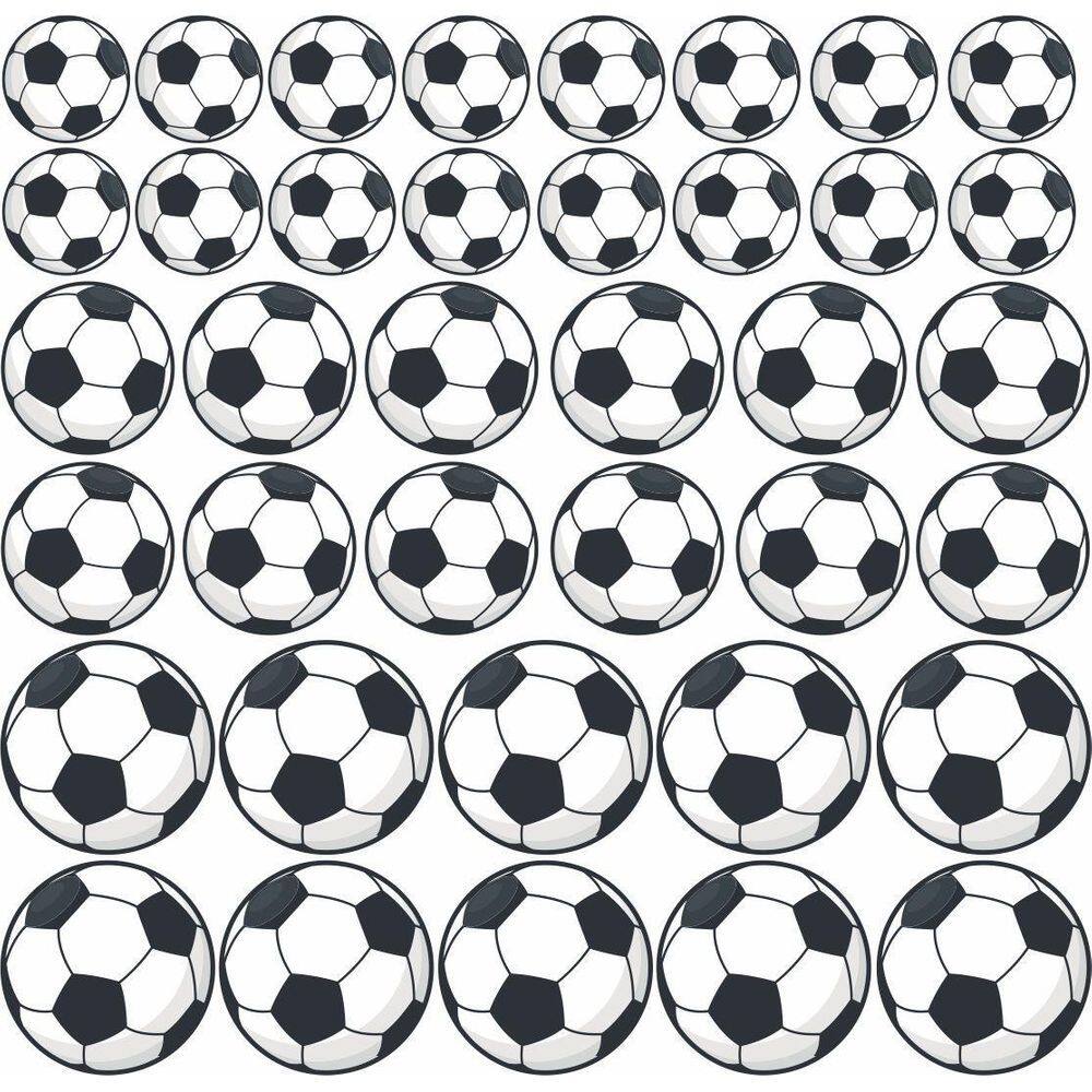 Adesivo De Parede Bolas De Futebol Esportes Brasileirão