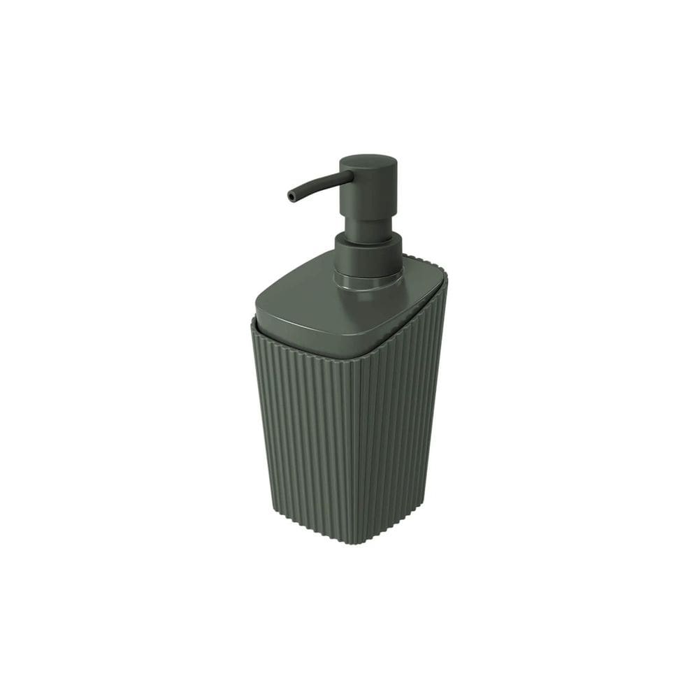 Porta Sabonete Líquido New Square 350ml Flora Verde Coza