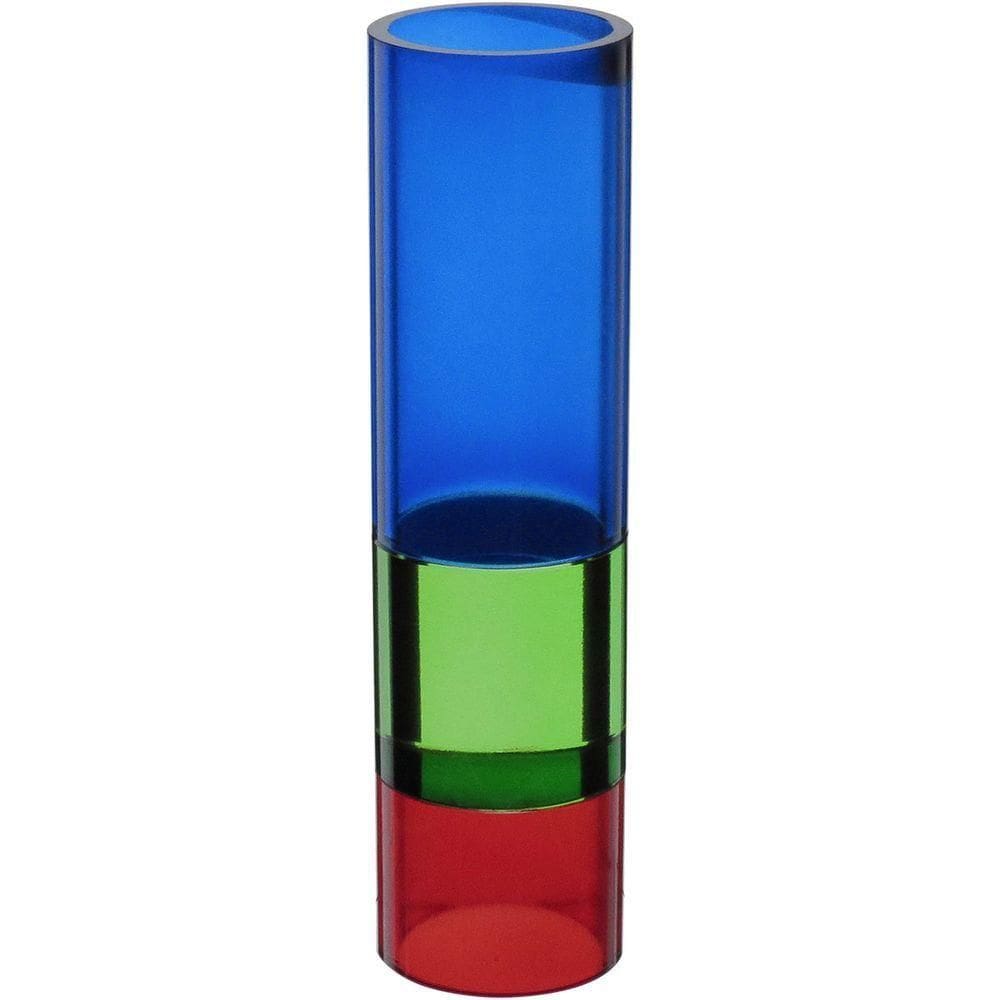 Vaso Decorativo Enfeite Casa Home&co Eco Crystal 19x5x5cm Multicolorido