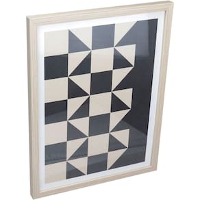 Quadro Decorativo Parede Sala Home&co Mdf 39x29x2cm Preto