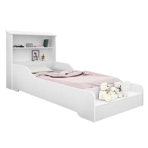 Cama Infantojuvenil Menina Com Colchão Branca Liz Cambel