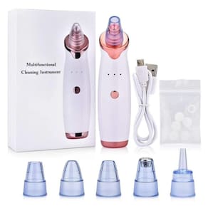 Máquina Sucção Remover Cravos Espinhas Acne Sugador A Vácuo