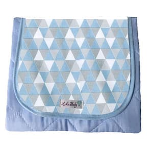 Trocador Portátil De Bolsa Baby Dobrável - Bandeira Azul