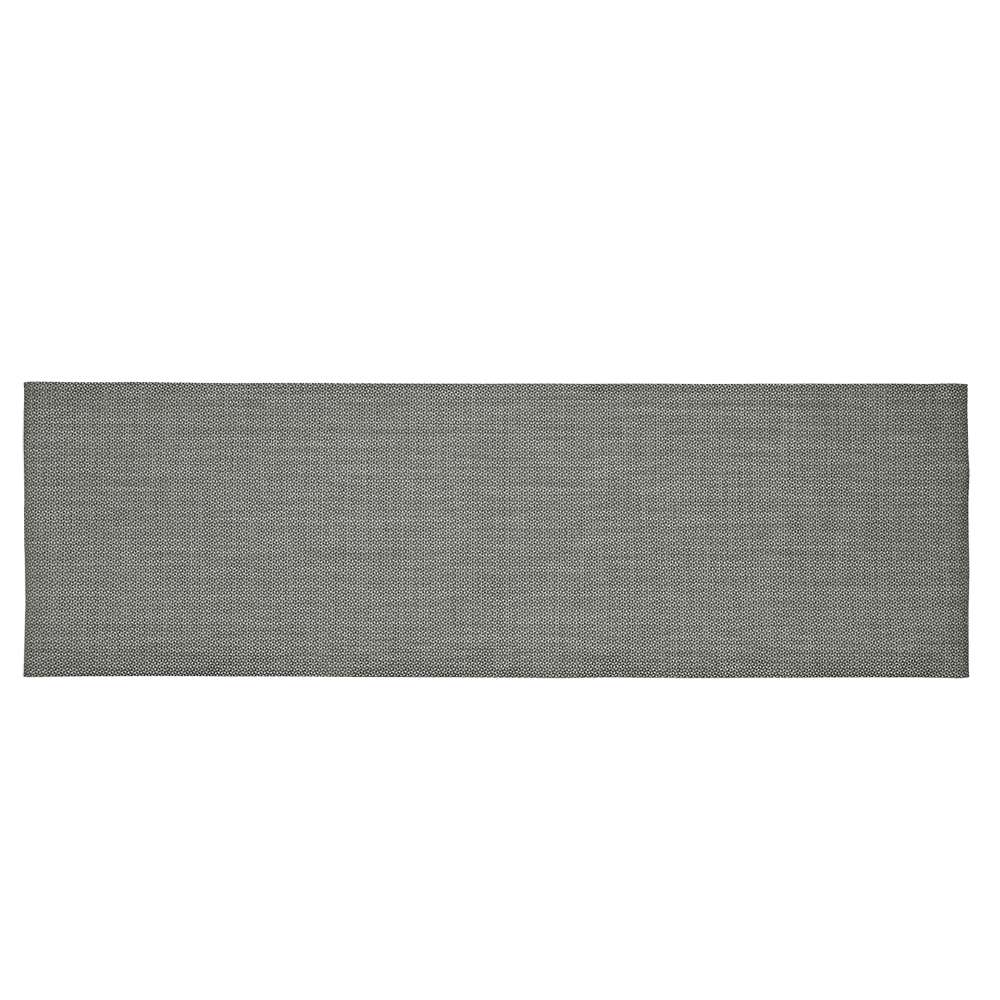 Tapete de Cozinha Pvc Base Antiderrapante Vizapi Block 50x160cm Silver