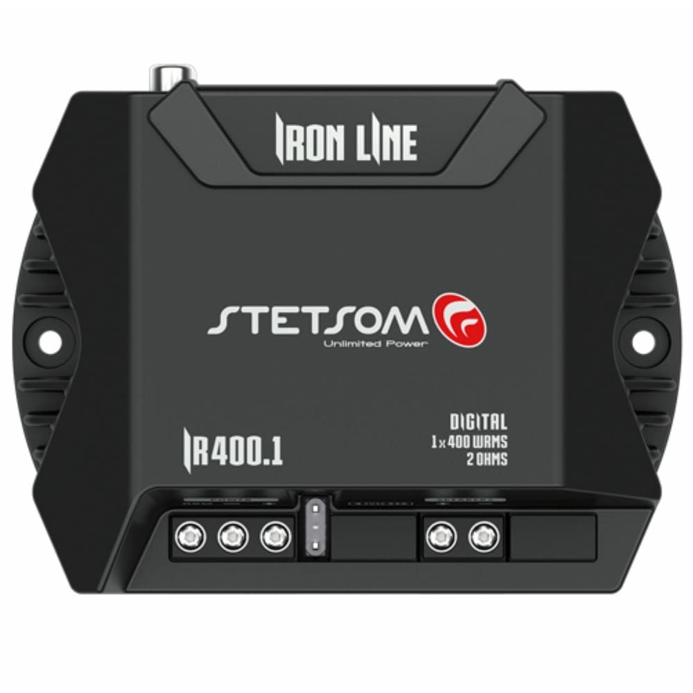 Módulo Amplificador Digital Stetsom Iron Line IR 400.1 400 Watts RMS 1 Canal - 2 Ohms