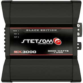 Módulo Amplificador Digital Stetsom EX3000 Black 3000 Watts Rms 1 Canal - 4 Ohms