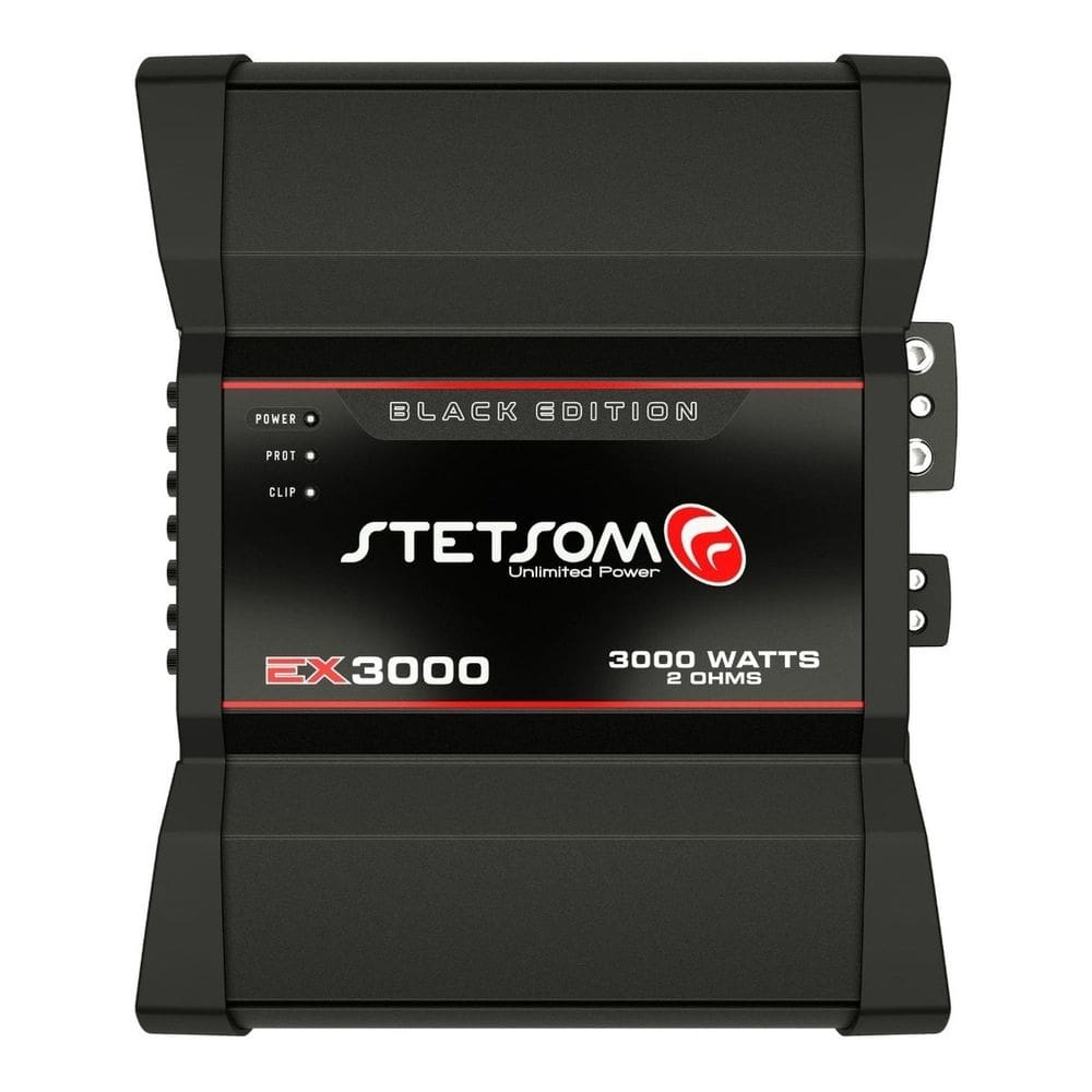 Módulo Amplificador Digital Stetsom EX3000 Black 3000 Watts Rms 1 Canal - 2 Ohms