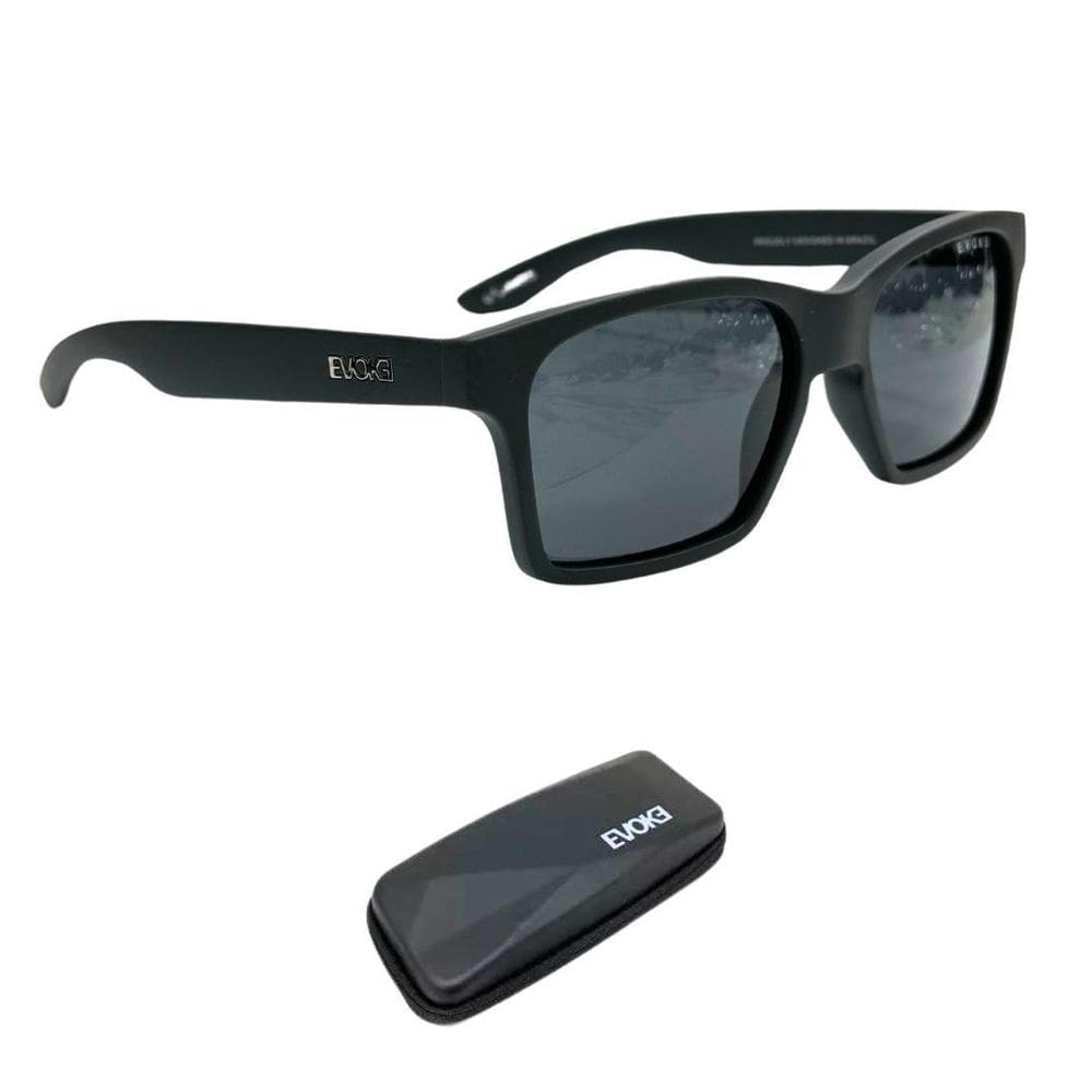 Óculos De Sol Evoke New Thunder Brh11 Black Matte Total