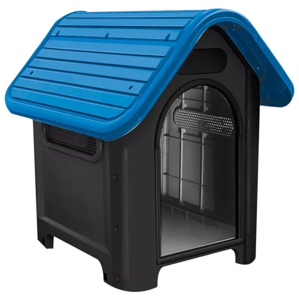 Casa Para Cachorrinhos Dog Home N2 Resistente Pet Azul