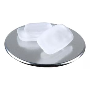 Plaquetas Silicone Consertos Óculos Preta Branca 10 Pares