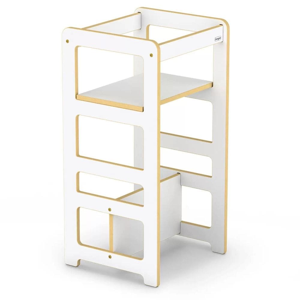 Torre De Aprendizagem Montessoriana 4 Em 1 Madeira 1+