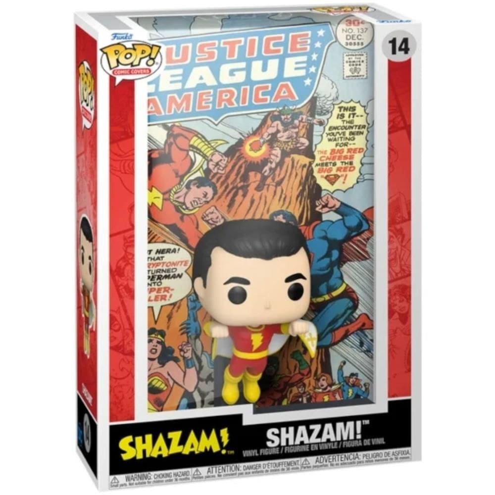 Shazam Capas Em Quadrinhos Da Liga Da Justica Da America Nº 137  Funko Pop! #14