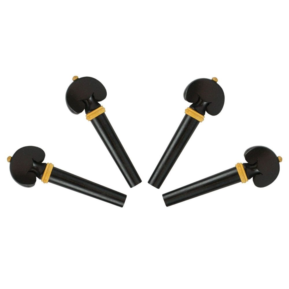 Cravelha Violino 4/4 Ébano Coração 7mm - Ajustável