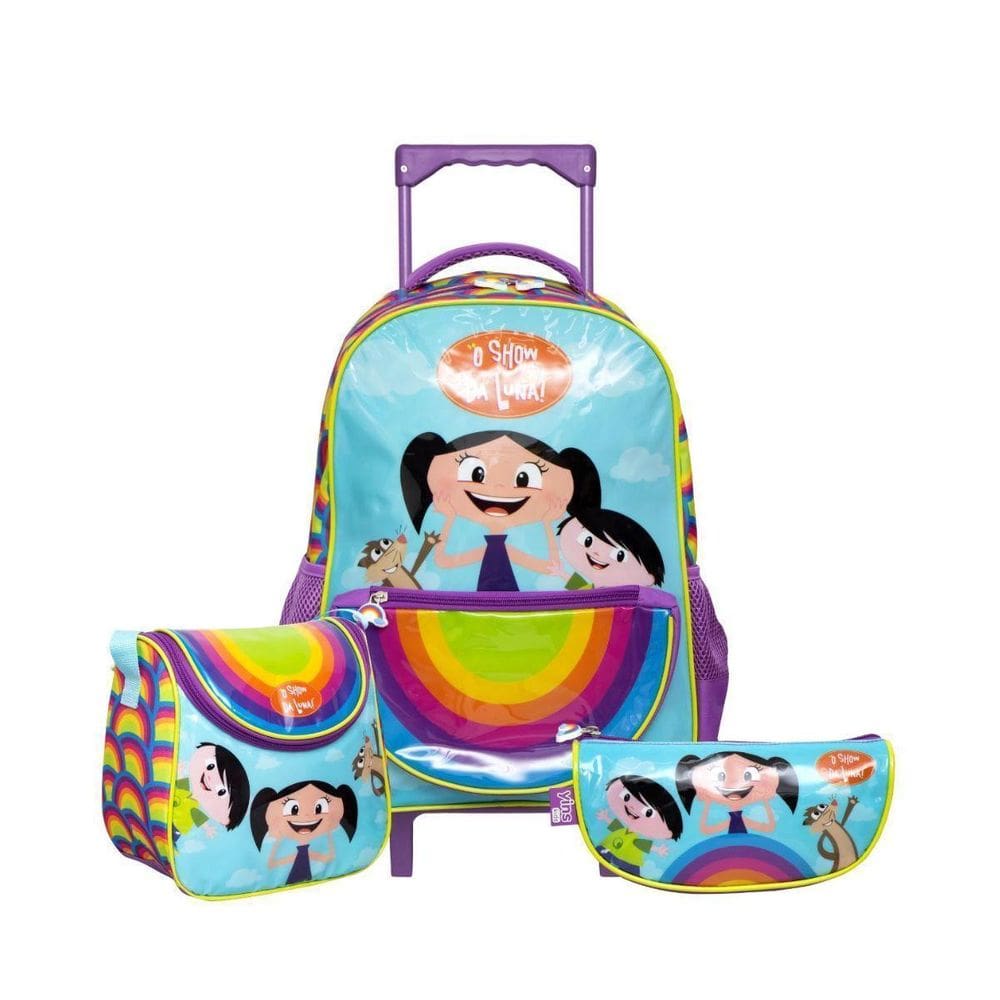 Kit Mochila Show da Luna + Lancheira + Estojo - Yins
