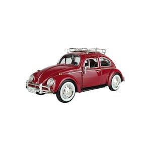 Volkswagen Beetle 1966 Motormax 1:24 Vermelho