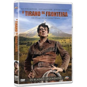 Dvd O Tirano Da Fronteira - Anthony Mann - Dublado