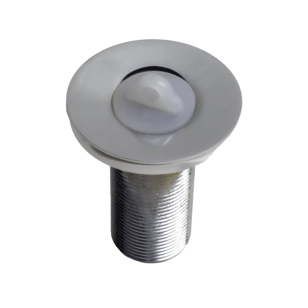 Válvula de Lavatório Metal com Tampa Cinza