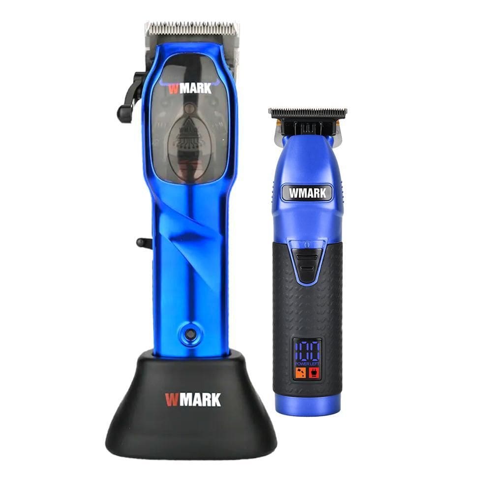Máquina de Cortar Cabelo NG9003 - Lâmina Inox e Cerâmica, 5 Ajustes, Bateria 3200mAh