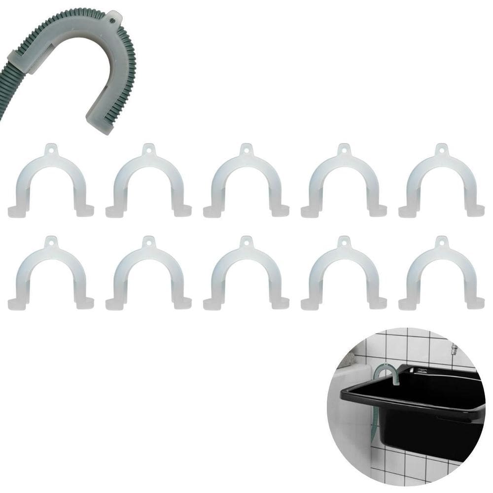 Suporte Curva Mangueira Saída Água Máquina Lavar Universal