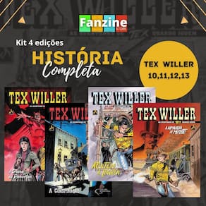 Tex Willer - Combo 10 a 13: Ladrões e Intrigas