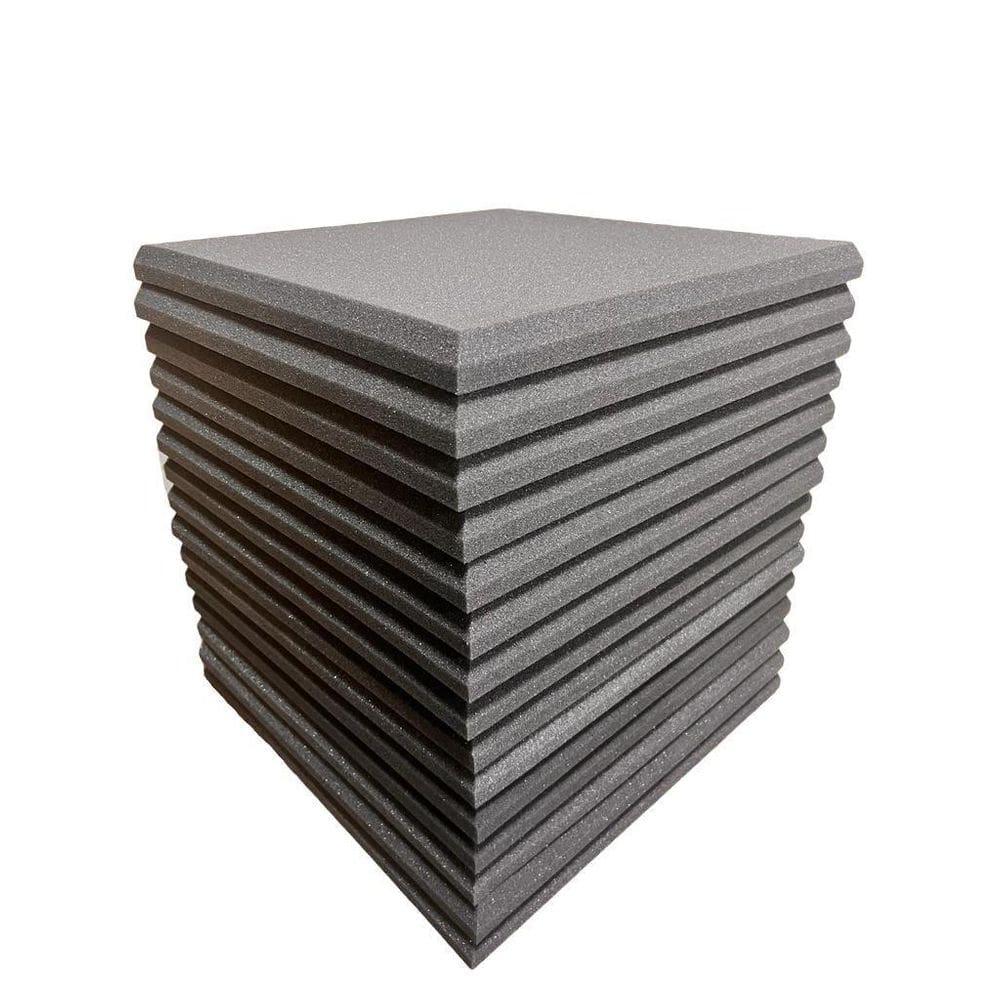 Espuma Acústica 50 X 50 X 3,5Cm Lisa - 20 Placas Anti Chamas