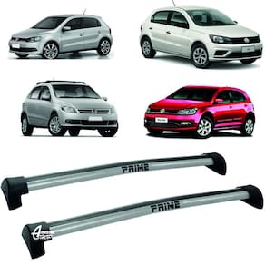 Rack Teto Aluminio Prime VW Gol G5 G6 G7 G8 Prata PR021