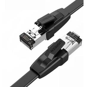 Cabo De Rede Categoria 8 Flat 3M 2000Mhz 40Gbps Blindado