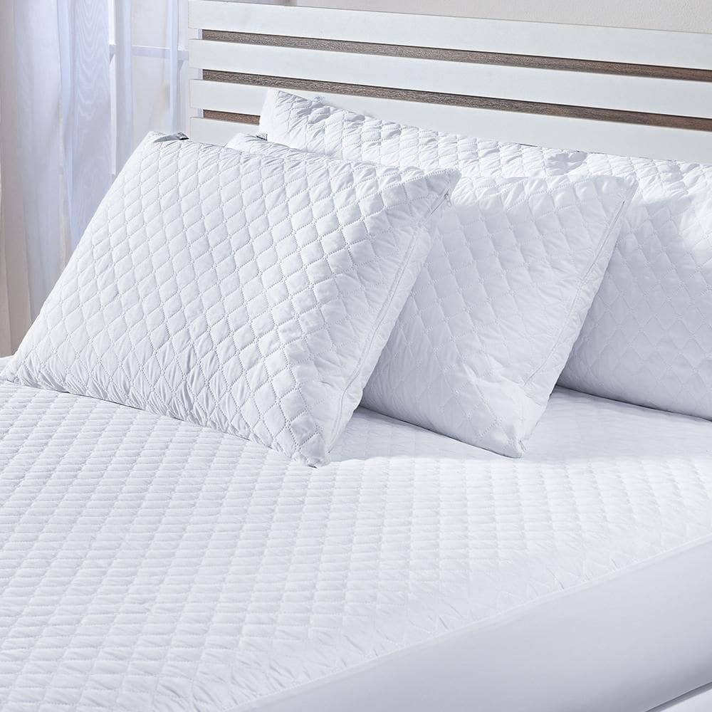 Capa Protetora De Travesseiro Glass Impermeável 90X50 Avulso