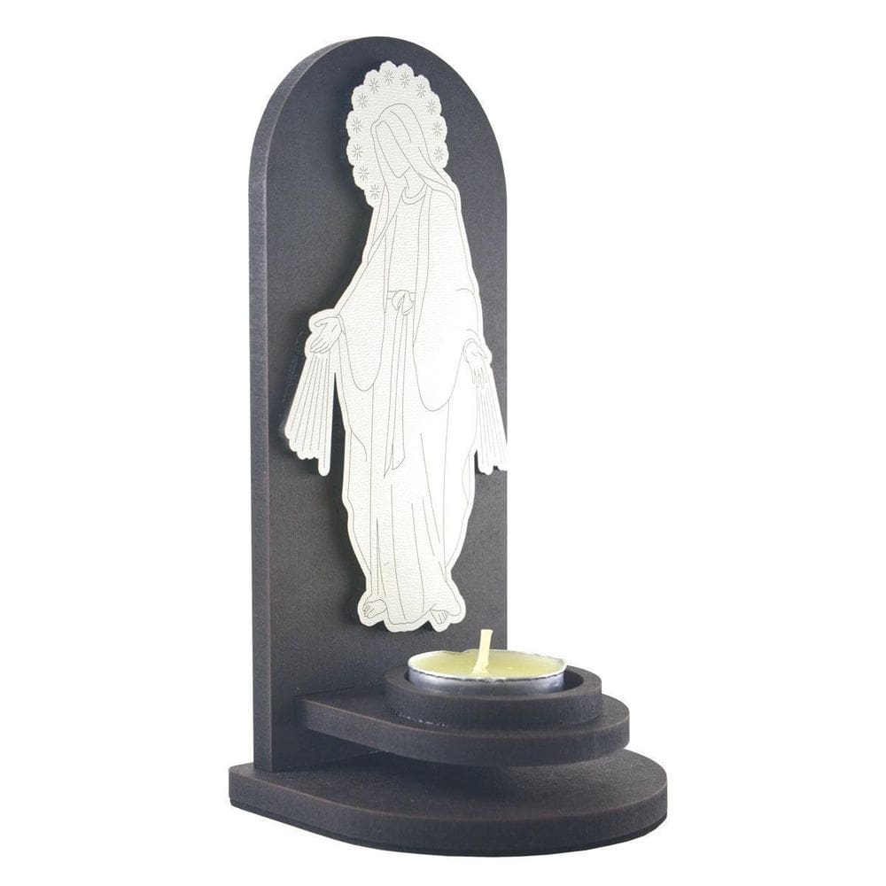 Porta Velas Nossa Senhora Das Graças Mdf