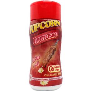 Combo 3 Temperos Pipoca Popcorn Sabores Churrasco, Pizza E