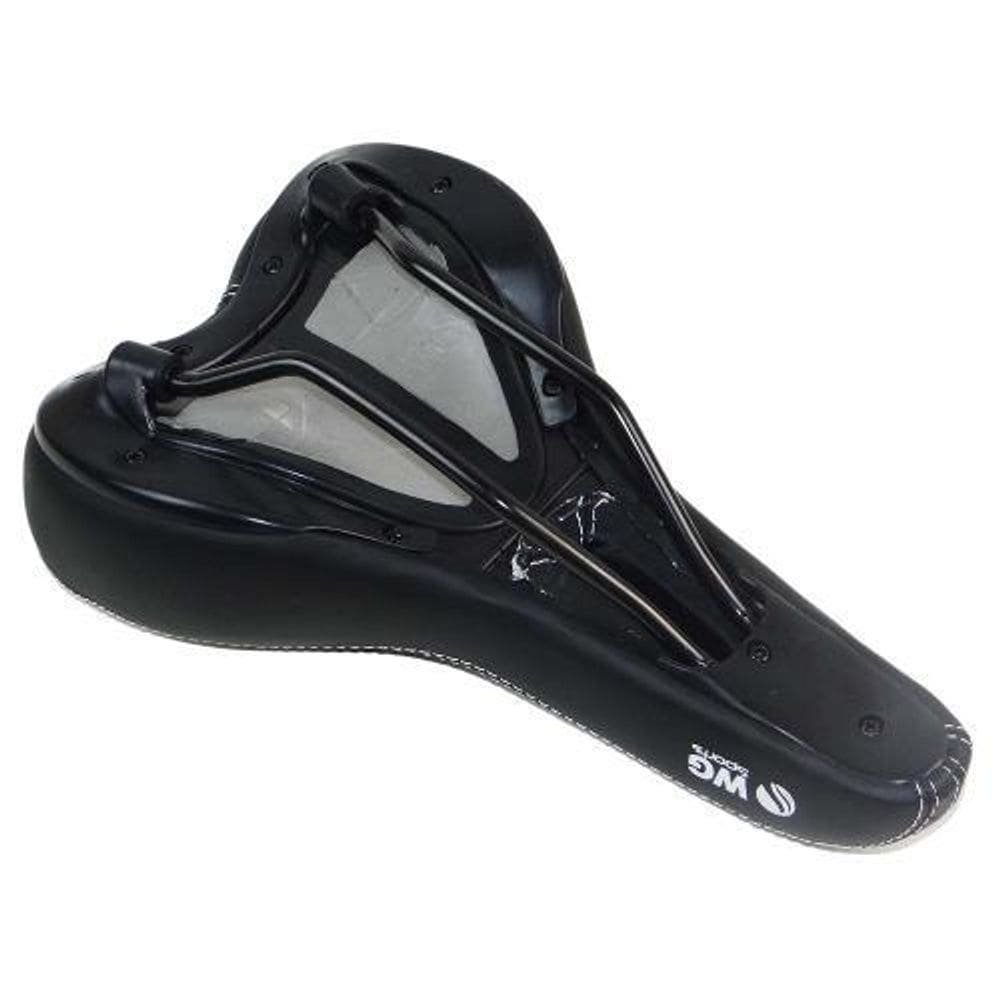 Selim MTB Vazado preto WG Sports Tipo-velo plush