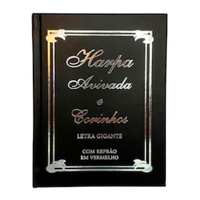 Harpa Cristã Louvores Evangélicos Letra Gigante Capa Dura