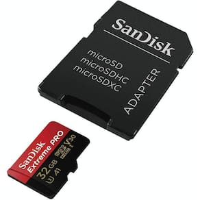 Cartão Memória Extreme Pro Micro Sd Hc 32Gb 100Mb/S