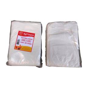 Saco Plástico Leitoso Para Lanche 20X12Cm Pacote Com 4 Mil