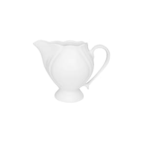 Leiteira Em Porcelana Soleil White 750ml Oxford