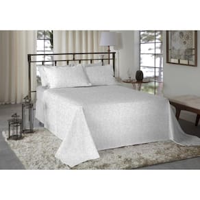 Jogo De Cama King Size 300 Fios Nova America - Brenda 7356