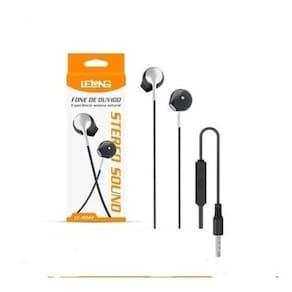 Fone De Ouvido Lelong Le-0222 3.5Mm Com Microfone