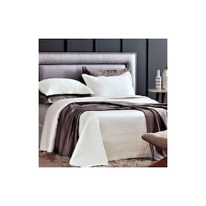 Kit Cobre Leito Colcha Queen Rozac Melbourne 400 Fios