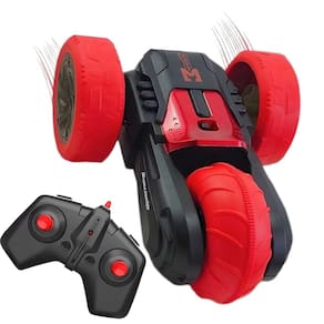 Carrinho Controle Remoto Giro 360 Flip Manobra Som Luz Super Carro Brinquedo Divertido Criança