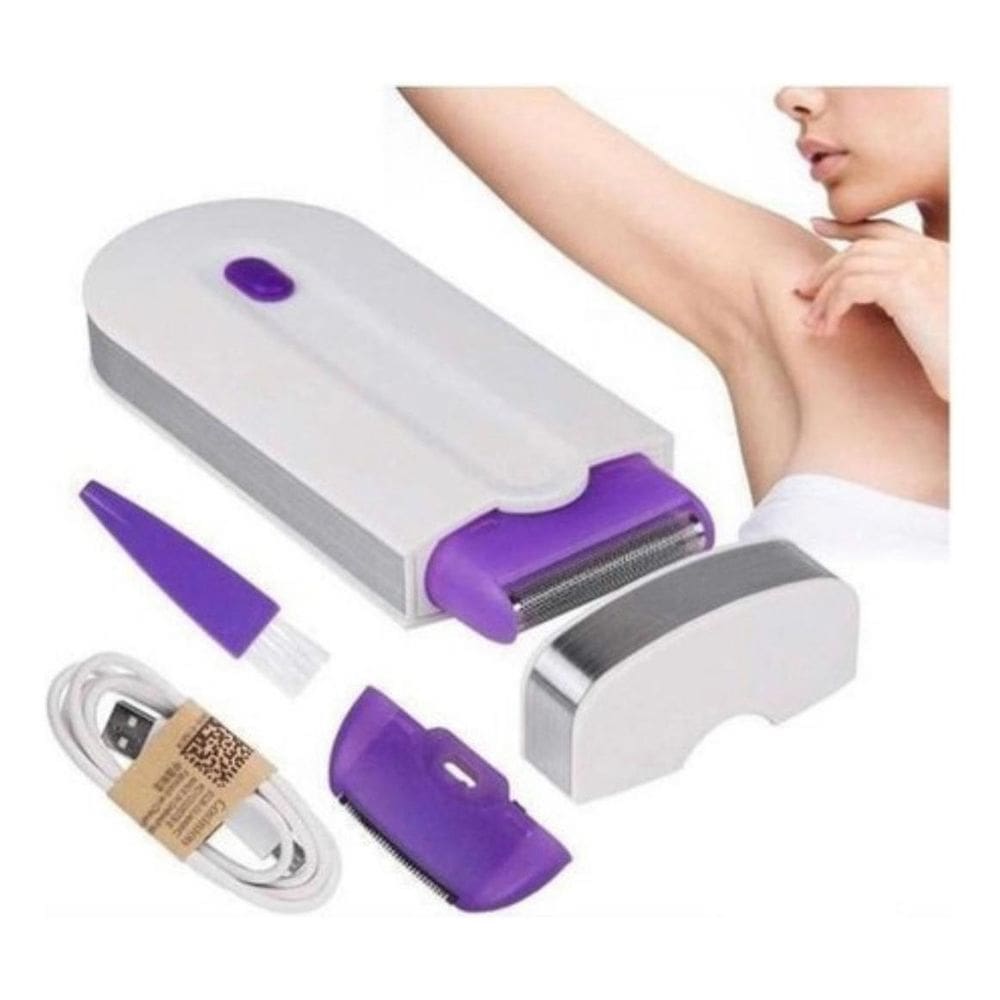 Depilador a Laser Recarregável Corporal Indolor Luz Ativa