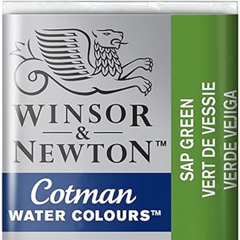 Aquarela Winsor & Newton Cotman Pastilha 599 Sap Green 0301599
