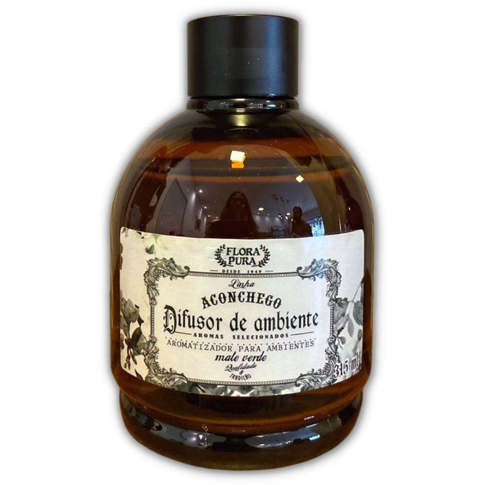 Difusor De Ambiente De Mate Verde 315Ml Flora Pura
