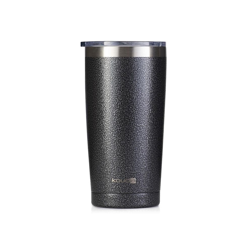 Copo Térmico Preto Hammertone Com Tampa 500Ml Kouda