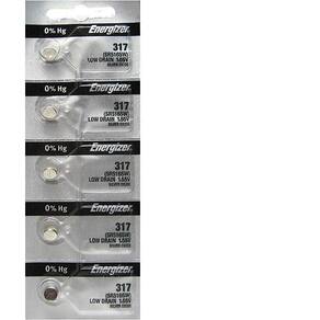 Pilha Bateria Relógio 317 Sr516Sw Energizer C/5 Un