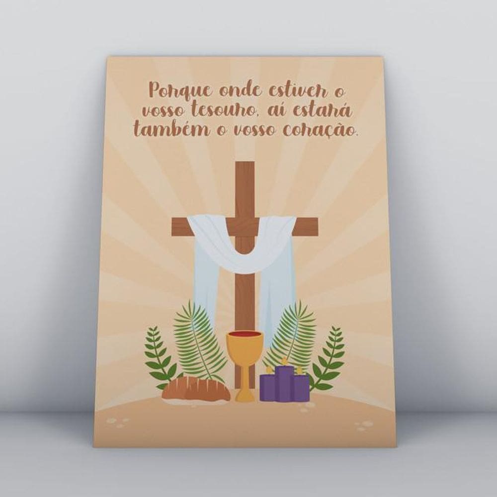 Quadro Religião Cristã 009 - Quadros TAC - 20x30cm