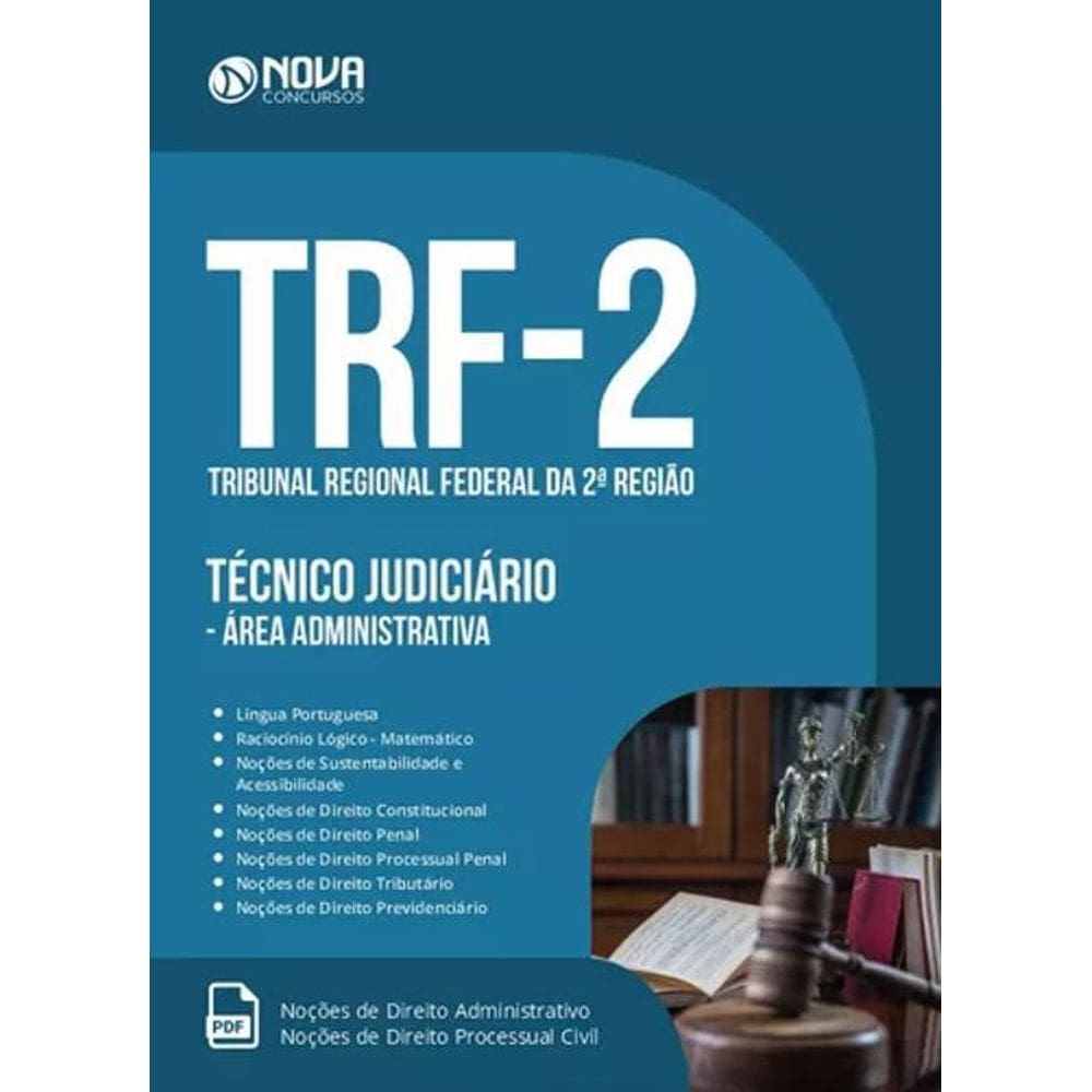 Apostila Técnico Judiciário Área Administrativa Trf 2 Região