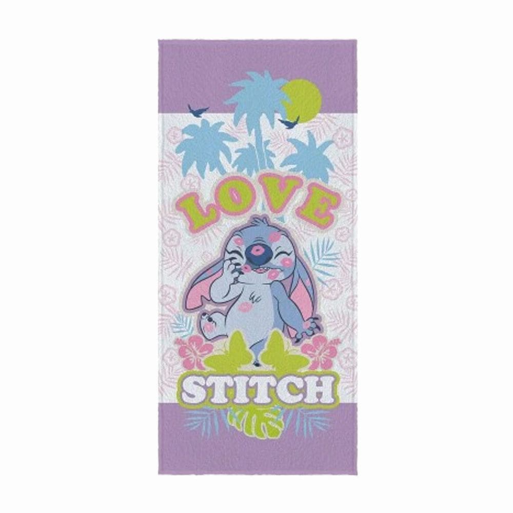 Toalha de Banho Infantil Felpuda Lepper Stitch