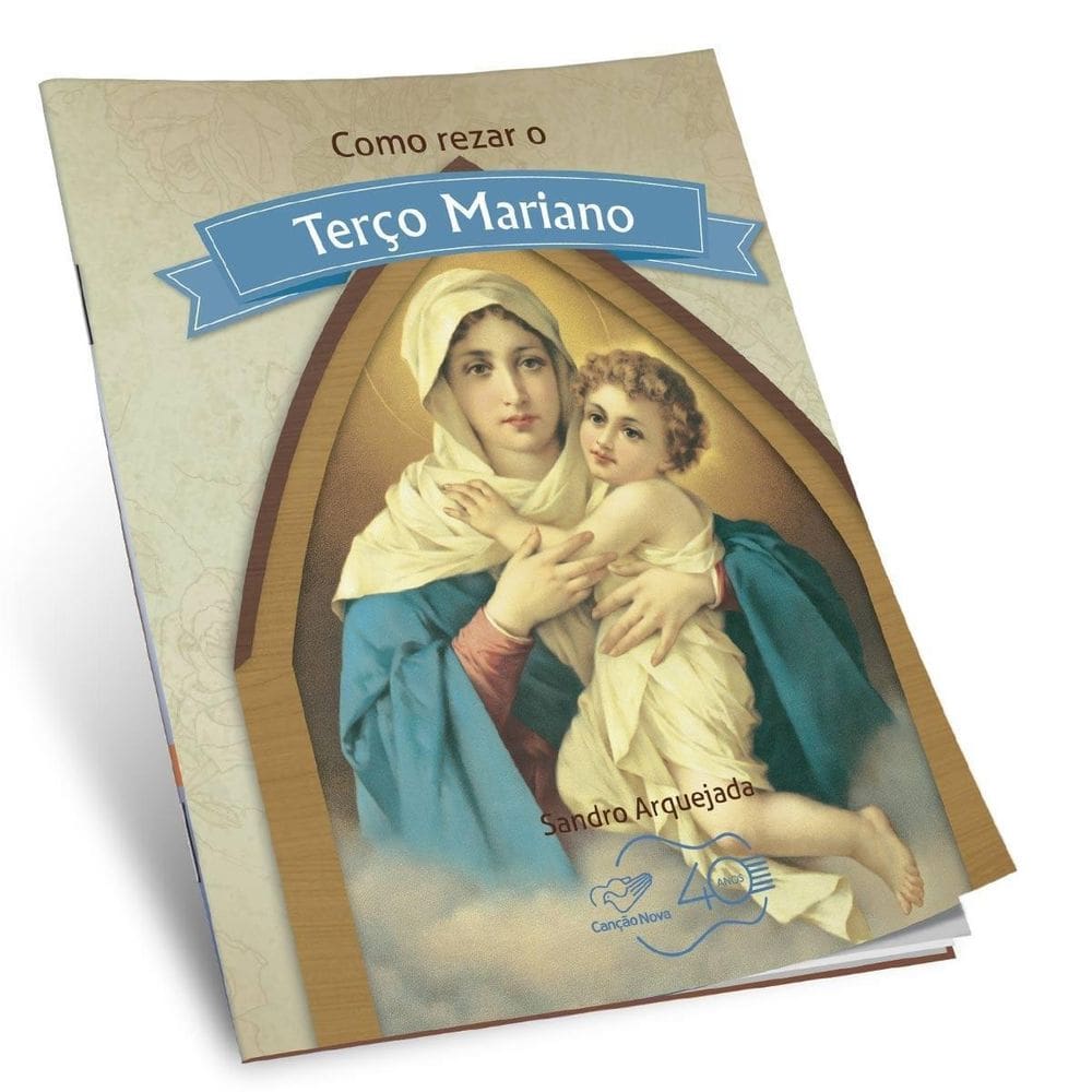 Livro Como Rezar O Terço Mariano Canção Nova