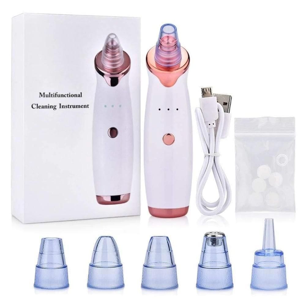 Máquina Sucção Remover Cravos Espinhas Acne Sugador A Vácuo
